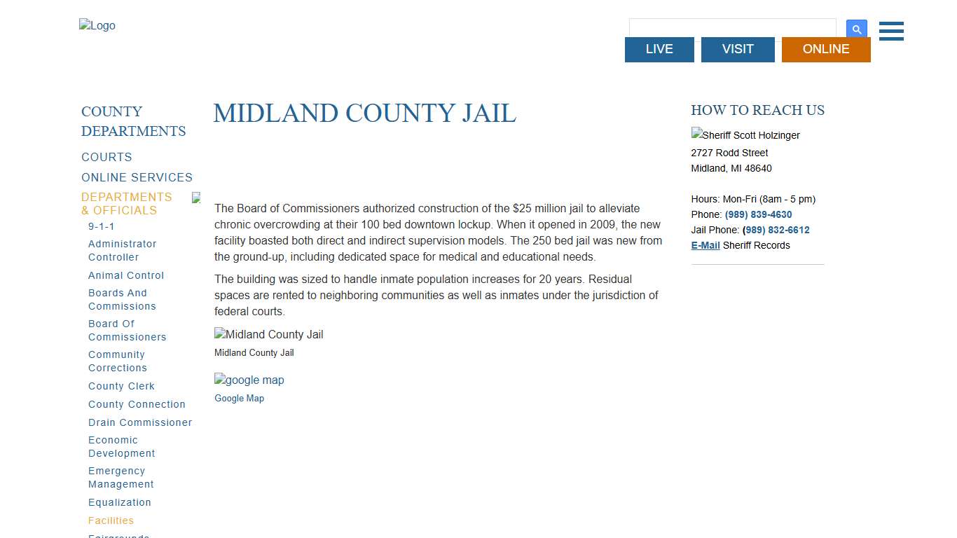 County of Midland, MI USA